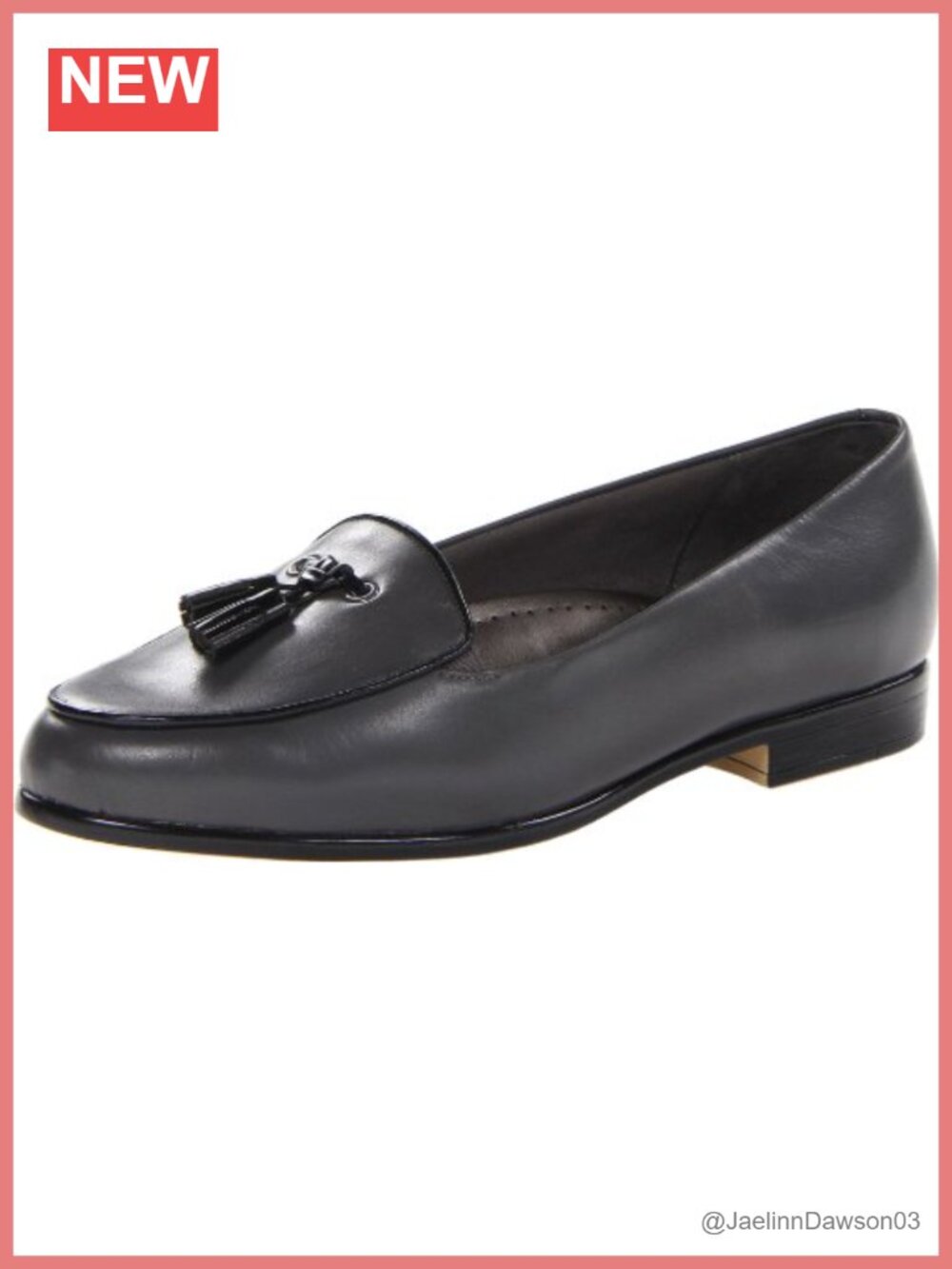Leather Tassel Dress Loafer Flats Women's Slip-On Shoes